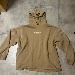 Essentials Brown Beige hoodie